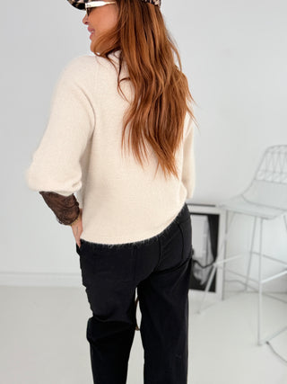Maglione lavorato a maglia di alpaca 2602197