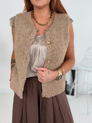 Gilet in maglia di alpaca 2602139
