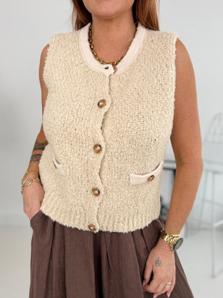 Gilet in maglia di alpaca 2602139