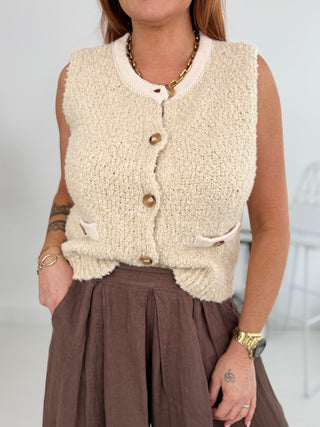 Gilet in maglia di alpaca 2602139
