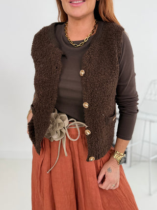 Gilet in maglia di alpaca 2602139