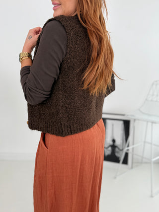 Gilet in maglia di alpaca 2602139