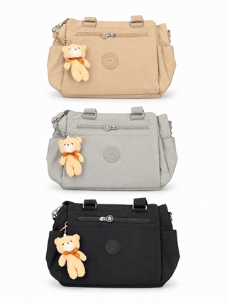 Borsa shopper in pelle scamosciata 2512223-26