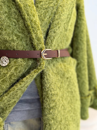 Fleecemantel-grün-mit-gürtel-damen-onesize-levelone