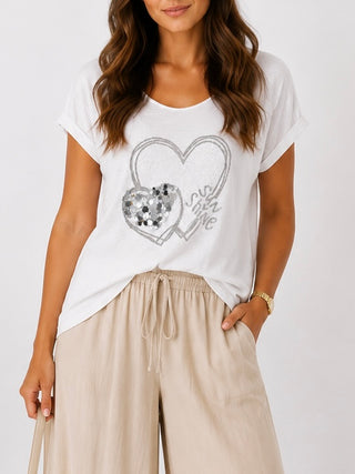 Leinen T-Shirt 2606006