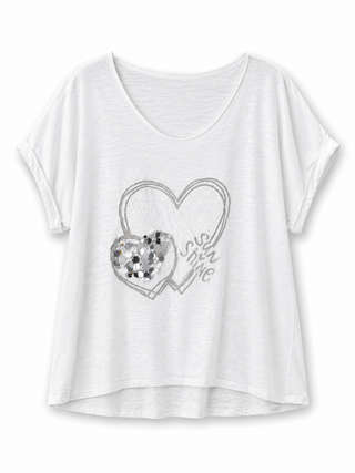 Leinen T-Shirt 2606006