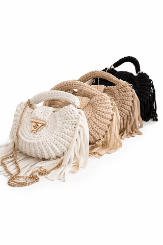 Häkeltasche vers. Farben 2601371 - 79 - Levelone GmbH & Co. KG