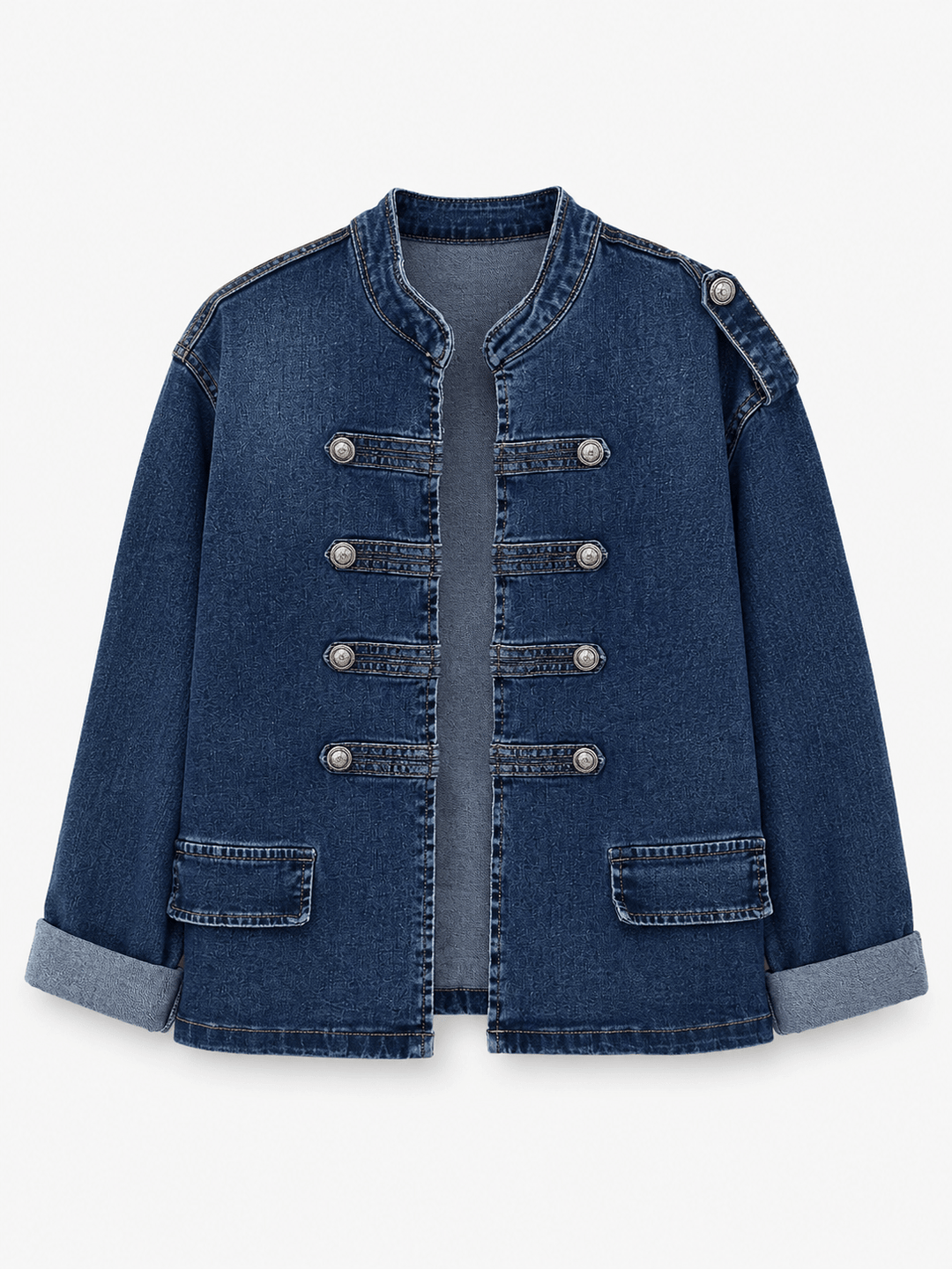 Jeansjacke in Blau, für Damen in Einheitsgröße 36-42 - Levelone GmbH & Co. KG