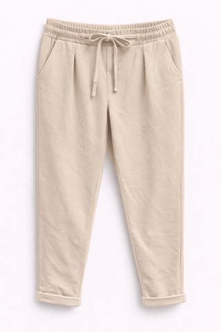 Stretchhhose Beige