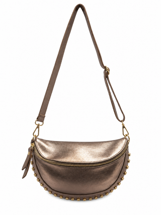 Borsa a tracolla in pelle scamosciata 2605346-48