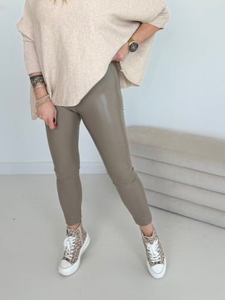 Leggings in pelle 2511154-59