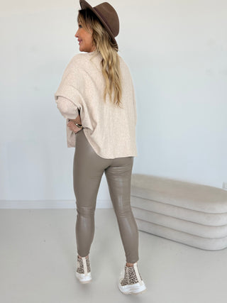 Leggings in pelle 2511154-59
