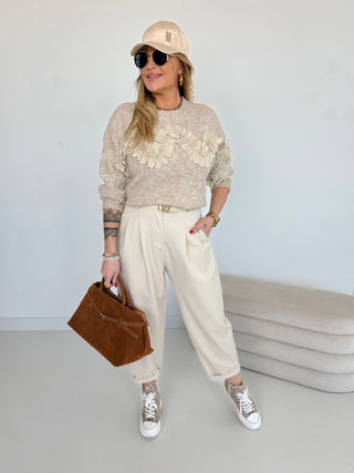 Pantaloni eleganti in tessuto 2512078