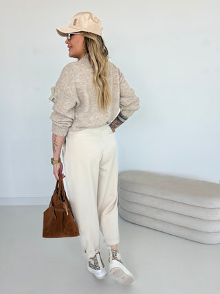 Pantaloni eleganti in tessuto 2512078