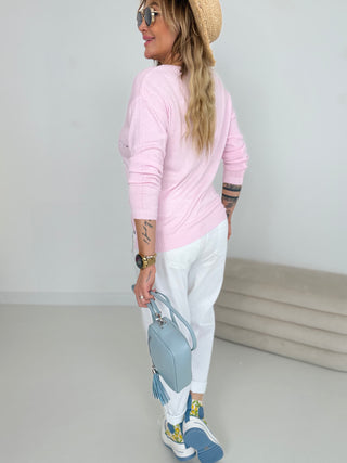 Maglione a maglia fine 2601078