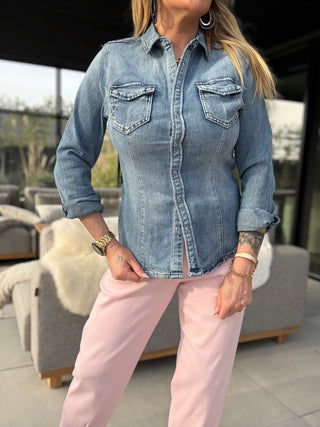 Camicia in jeans 2602200-04