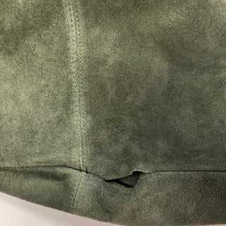 Borsa shopper in pelle scamosciata a 2 scelte 2511301