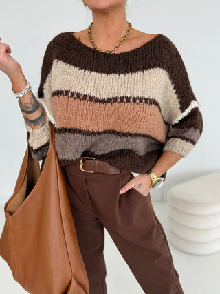 Maglione lavorato a maglia a 2 scelte 2512150