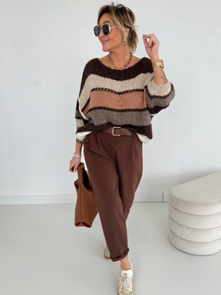 Maglione lavorato a maglia a 2 scelte 2512150