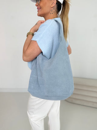 Wildleder Shopper Tasche 2603152-58