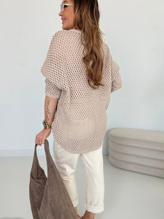 Maglione a maglia fine a 2 scelte 2603018