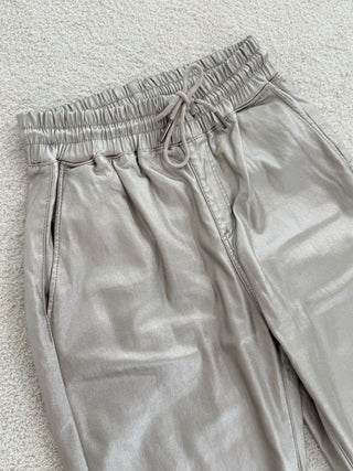 Pantaloni in pelle elasticizzata 2511203-07