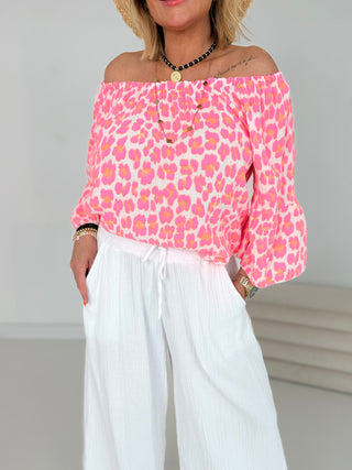 Carmen Musselin Bluse 2506023