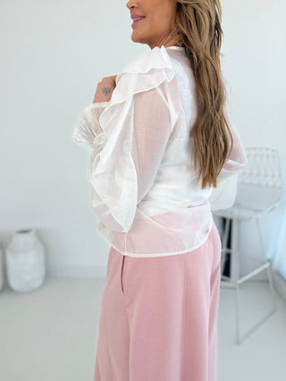 Rüschen Bluse 2603447 - Levelone GmbH & Co. KG