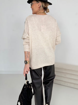 Maglione lavorato a maglia a 2 scelte 2601081