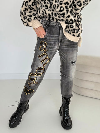 Pantaloni jeans elasticizzati 2511229-32