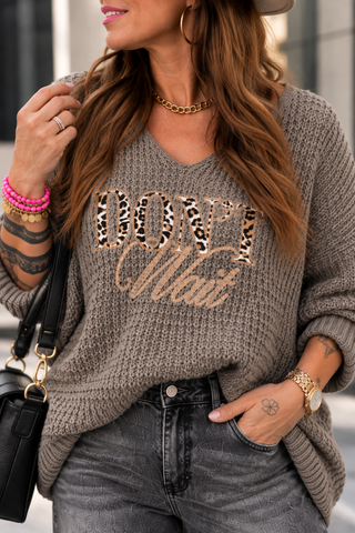 Maglione lavorato a maglia 2608435