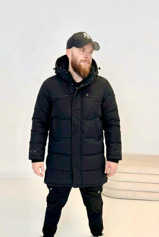 Giacca trapuntata lunga da uomo 2512275-78